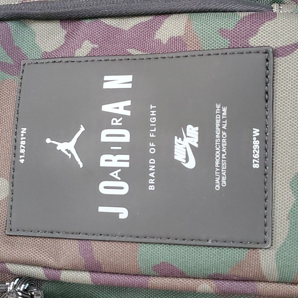 Jordan Hesi Camo Back Pack. #MA0838-650 - Picture 2 of 7